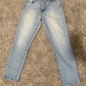 Madewell Women's High Rise Jeans - Light Blue